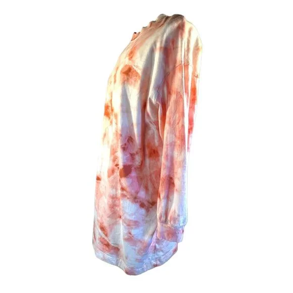 Old Navy Shirt Womens Medium Crewneck Long Sleeve Tie Dye - Picture 3 of 8
